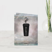 父の日のコーヒーと聖書 ルスティック トスカーナ シーズンカード (裏面)