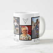 父の日のコーヒーマパーソナライズされたグ ジャンボコーヒーマグカップ (正面右)