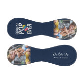 父の日のスクリプクールトポップ・アートの・エバーの写真カスタム 野球ボール (パネル)