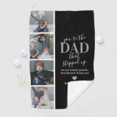 父の日のステップパパフォトゴルフタオル ゴルフタオル (インサイチュ)