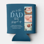 父の日のステップパパ6写真 缶クーラー (裏面)