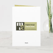 『父の日のステップファザー』 カード (裏面)