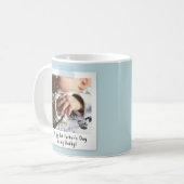 父の日のスナップショットスタイル写真のコピー コーヒーマグカップ (正面左)