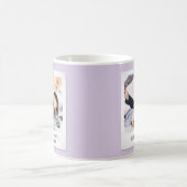 父の日のスナップショットスタイル写真のコピー コーヒーマグカップ (中央)