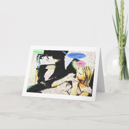 父の日のセラピスト カード (正面)