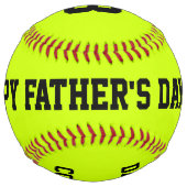 父の日のソフトボール ソフトボール (裏面)