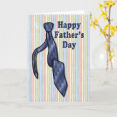 父の日のタイカード カード (黄色い花)