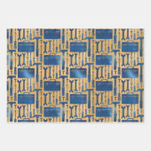 父の日のツール&ネクタイ包装紙シート ラッピングペーパーシート (正面2)