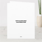 父の日のドナルド・トランプ面白いグリーティングカード カード (裏面)