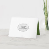 父の日のハンモックスイング カード (裏面)