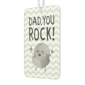 父の日のパパあなたがロックおもしろいエアクールフレッシュナー カーエアーフレッシュナー (左)