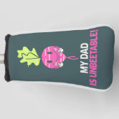 父の日のパパのおもしろいジョークgagプン誕生日ギフト ゴルフヘッドカバー (正面)