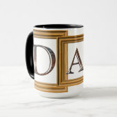 父の日のパパのコーヒー・マグ マグカップ (正面左)