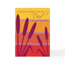 父の日のパパのメッセージ・カタテール・サンセット