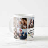 父の日のパパの写真 コーヒーマグカップ (正面左)