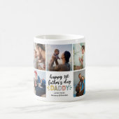 父の日のパパの写真 コーヒーマグカップ (中央)