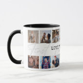 父の日のパパの写真 マグカップ (左)