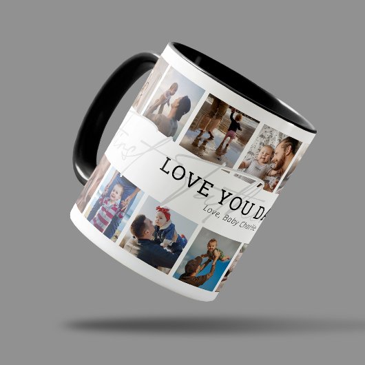 父の日のパパの写真 マグカップ