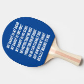 父の日のパパへの詩 卓球ラケット (横)