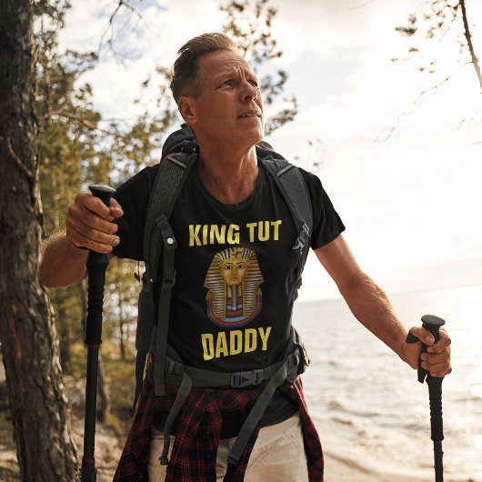 父の日のパパキングタットTシャツ Tシャツ