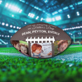 父の日のパパ写真の驚くべきカスタム写真 アメリカンフットボール