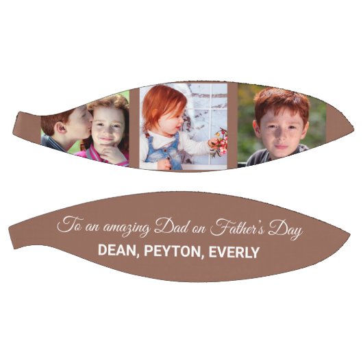 父の日のパパ写真の驚くべきカスタム写真 バスケットボール (パネル)