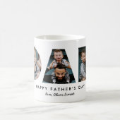父の日のパパ写真 コーヒーマグカップ (中央)