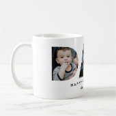 父の日のパパ写真 コーヒーマグカップ (左)