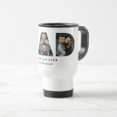 父の日のパパ写真 トラベルマグ (正面右)