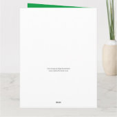 父の日のパパ最高のおもしろい羊ことわざアプン カード (裏面)