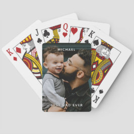 父の日のパパ最高のカスタムの写真名  トランプ