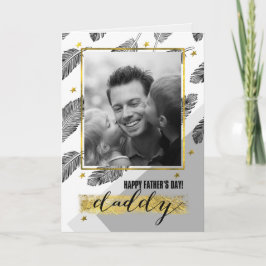 父の日のパパ用フォトカカスタムード カード