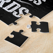 父の日のパパ素晴らしに入れ墨 ジグソーパズル (側面)