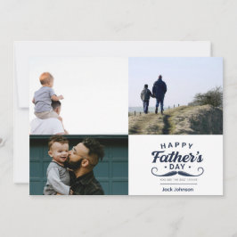 父の日のヒゲトリビュートデザイン シーズンカード