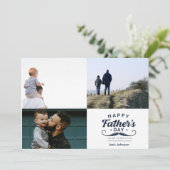 父の日のヒゲトリビュートデザイン シーズンカード (スタンド正面)