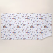 父の日のビーチタオル ビーチタオル (正面)