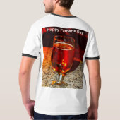 父の日のビール1杯 Tシャツ (裏面)