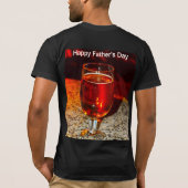 父の日のビール1杯 Tシャツ (裏面)