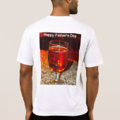 父の日のビール1杯 Tシャツ (裏面)