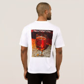 父の日のビール1杯 Tシャツ (裏面フル)