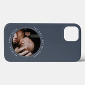 父の日のフォトブルー Case-Mate iPhoneケース (裏面 (横))