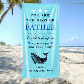 父の日のプレゼント / お父さんの誕生日ギフト ビーチタオル