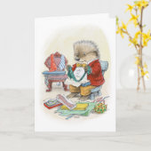 父の日のヘダホークのカード カード (黄色い花)