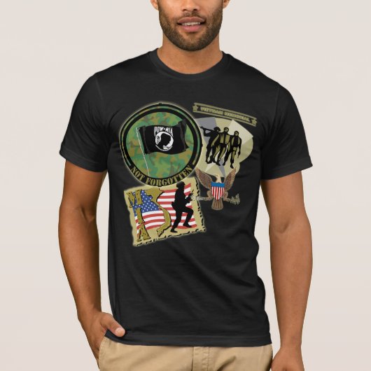 父の日のベトナム戦争のTシャツ Tシャツ (正面)