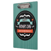 父の日のポスターと水玉模様&ブラックラベル クリップボード (左)