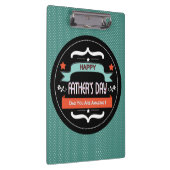 父の日のポスターと水玉模様&ブラックラベル クリップボード (右)