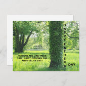 父の日のポストカード ポストカード (正面/裏面)