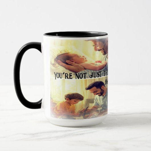 父の日のマグカップ – 名誉パパの遺産» マグカップ (左)