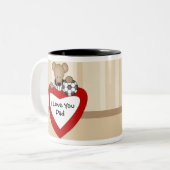 父の日のマグ ツートーンマグカップ (正面左)