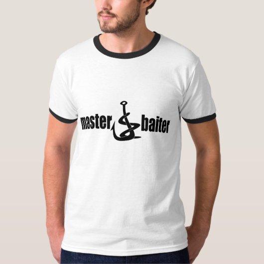 父の日のマスターのBaiterの魚釣りのパパ Tシャツ (正面)